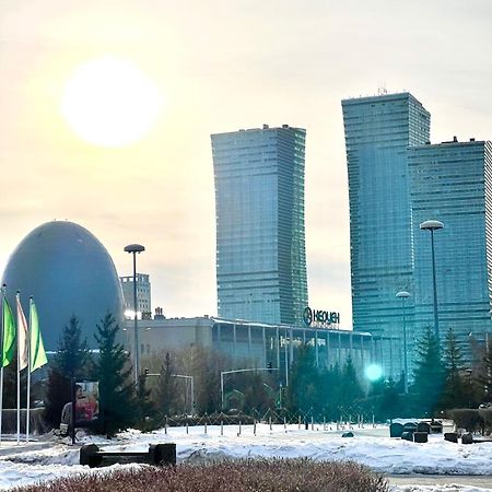 390 Теплая С Потрясающим Видом На Байтерек C 2 Большими Кроватями И 2 Санузлами Αστάνα Εξωτερικό φωτογραφία